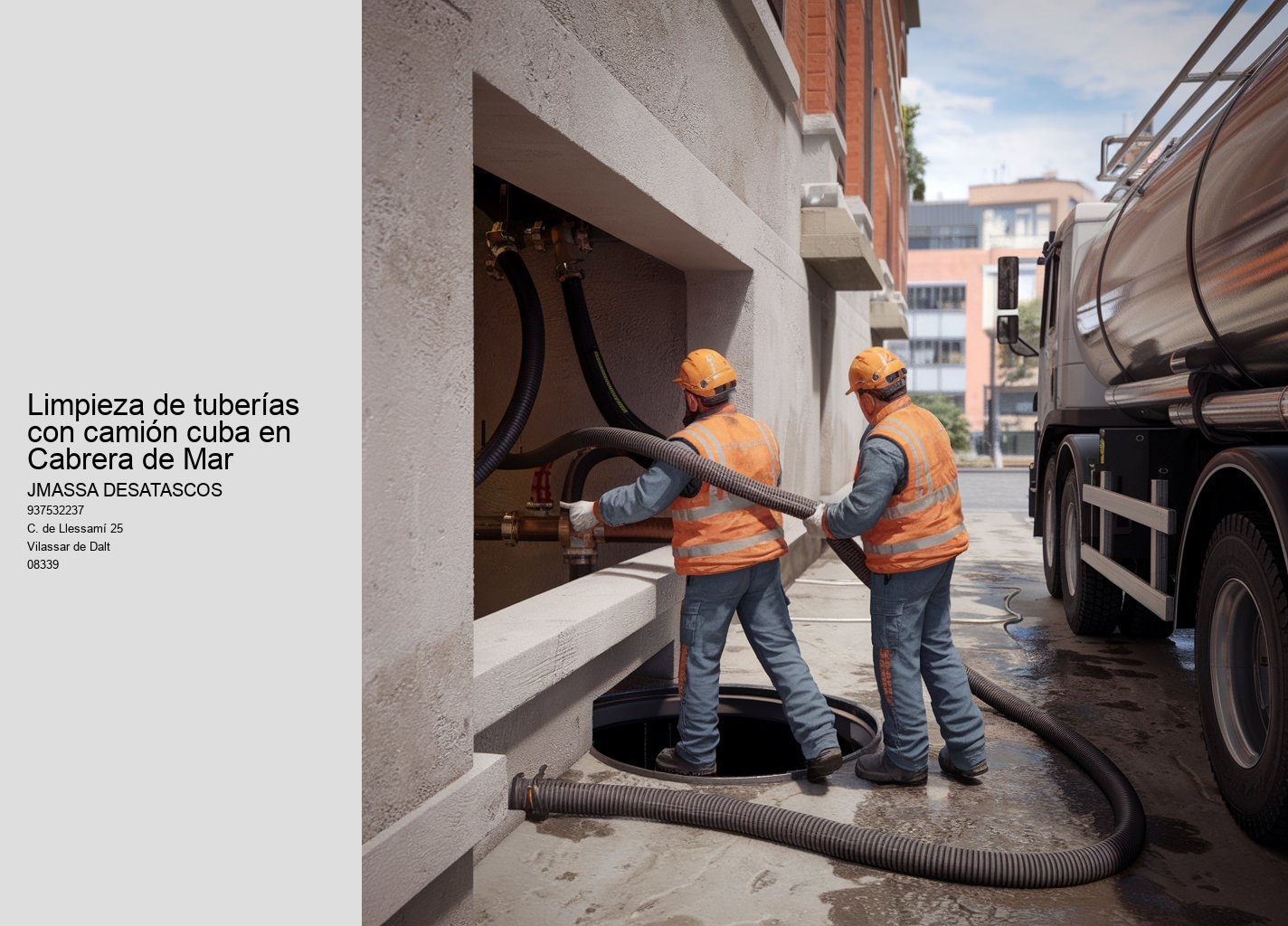 Desatascos urgentes con tecnología de última generación