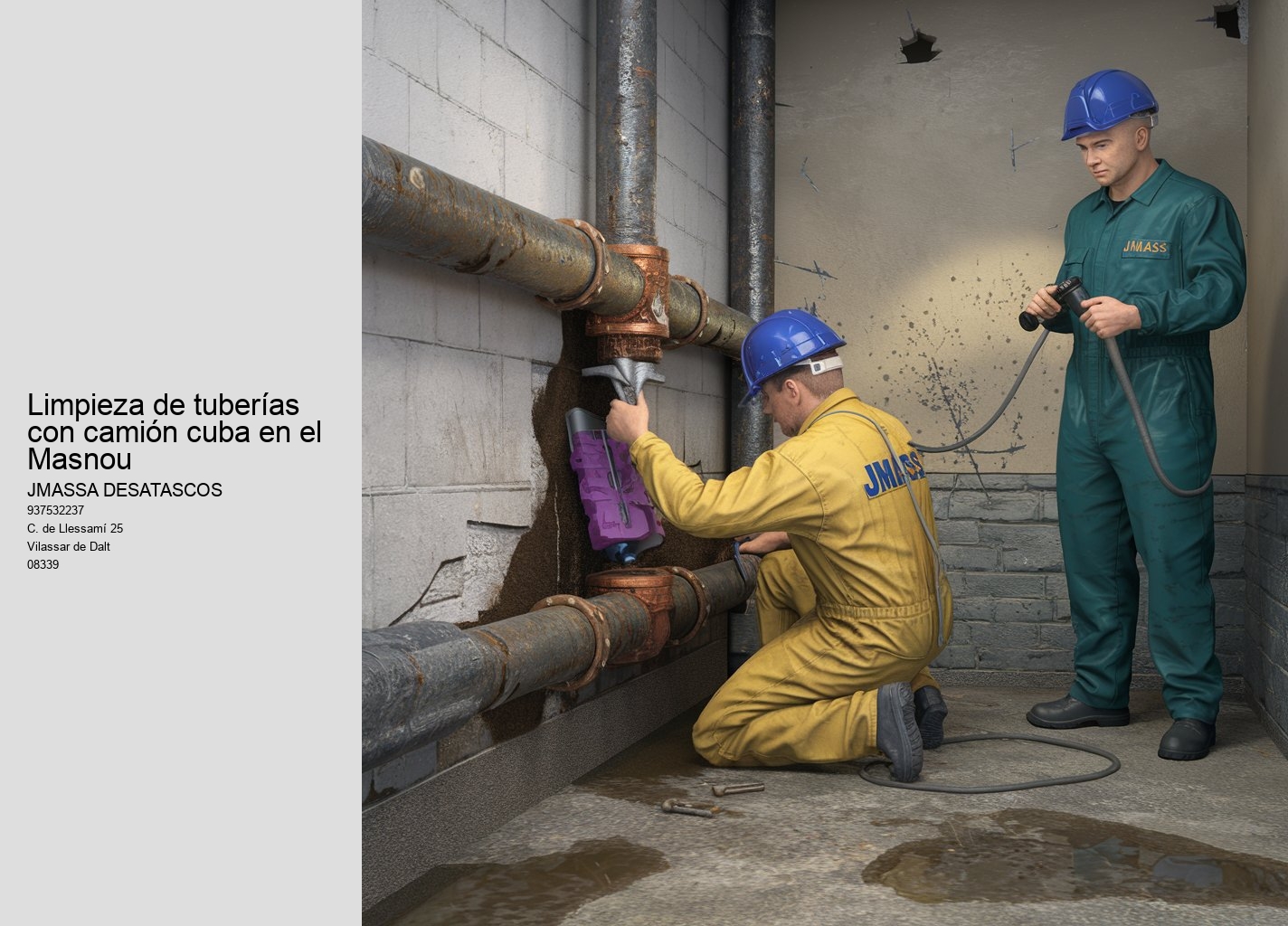 Contáctanos para un servicio de desatasco eficiente