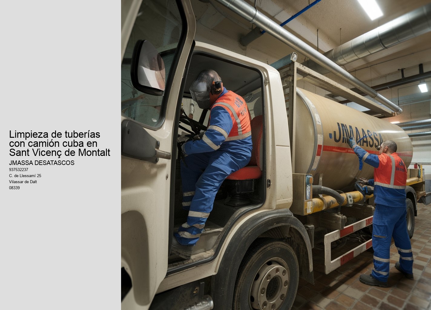 Recibe una inspección de tuberías profesional